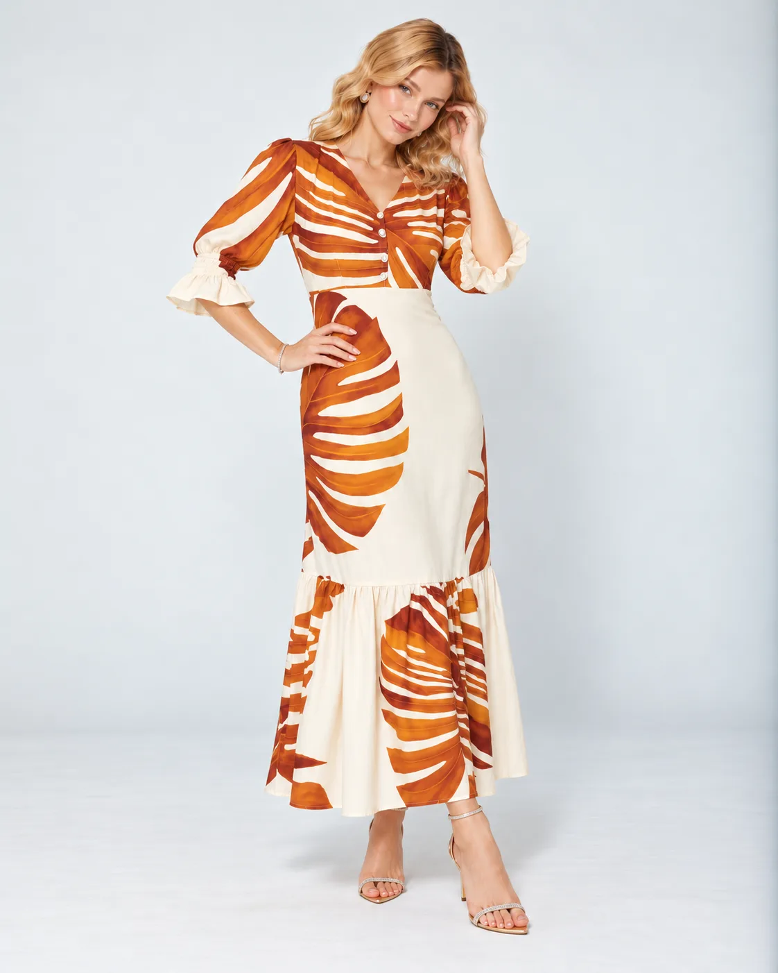 Vestido largo Flor De Piel – vista 4