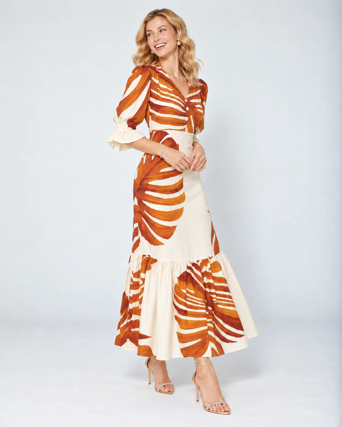 Vestido largo Flor De Piel – vista 3