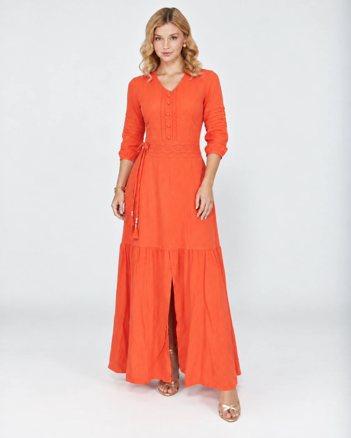 Vestido largo Flor De Piel – vista 6