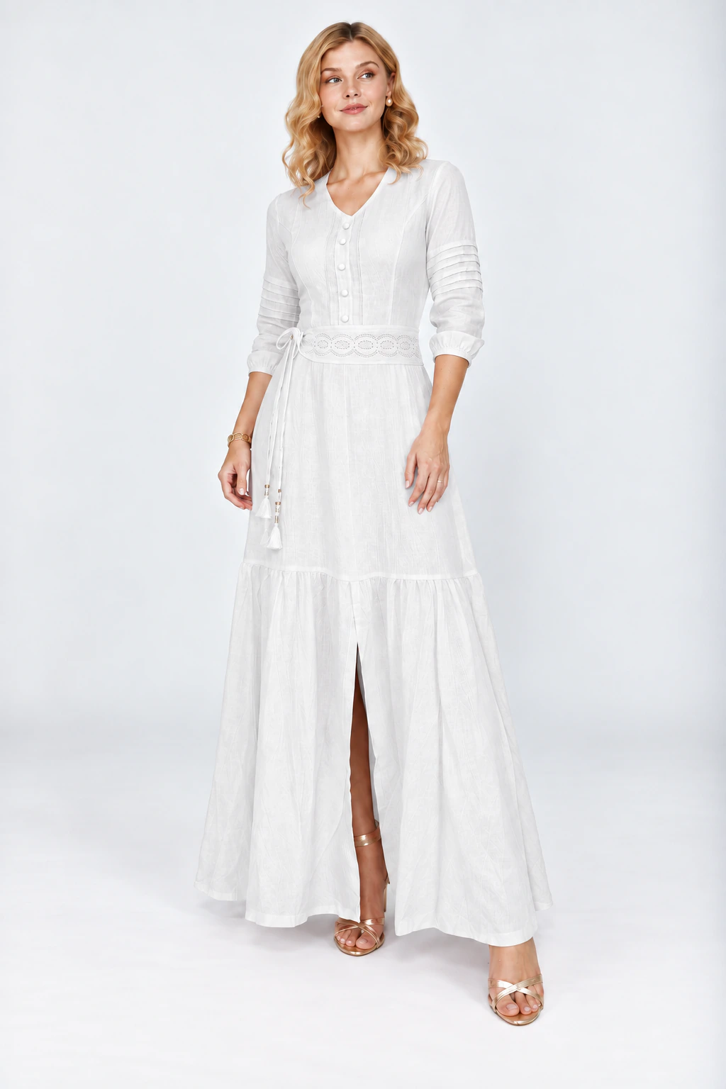 Vestido largo Flor De Piel – vista 8