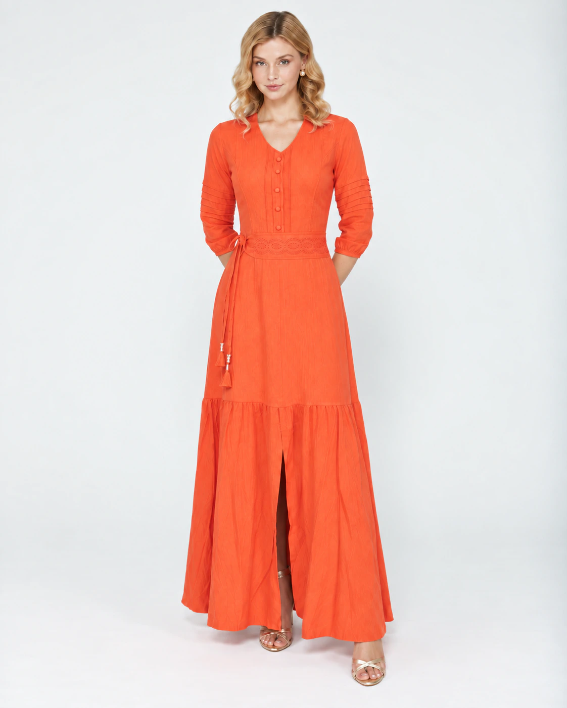 Vestido largo Flor De Piel – vista 4