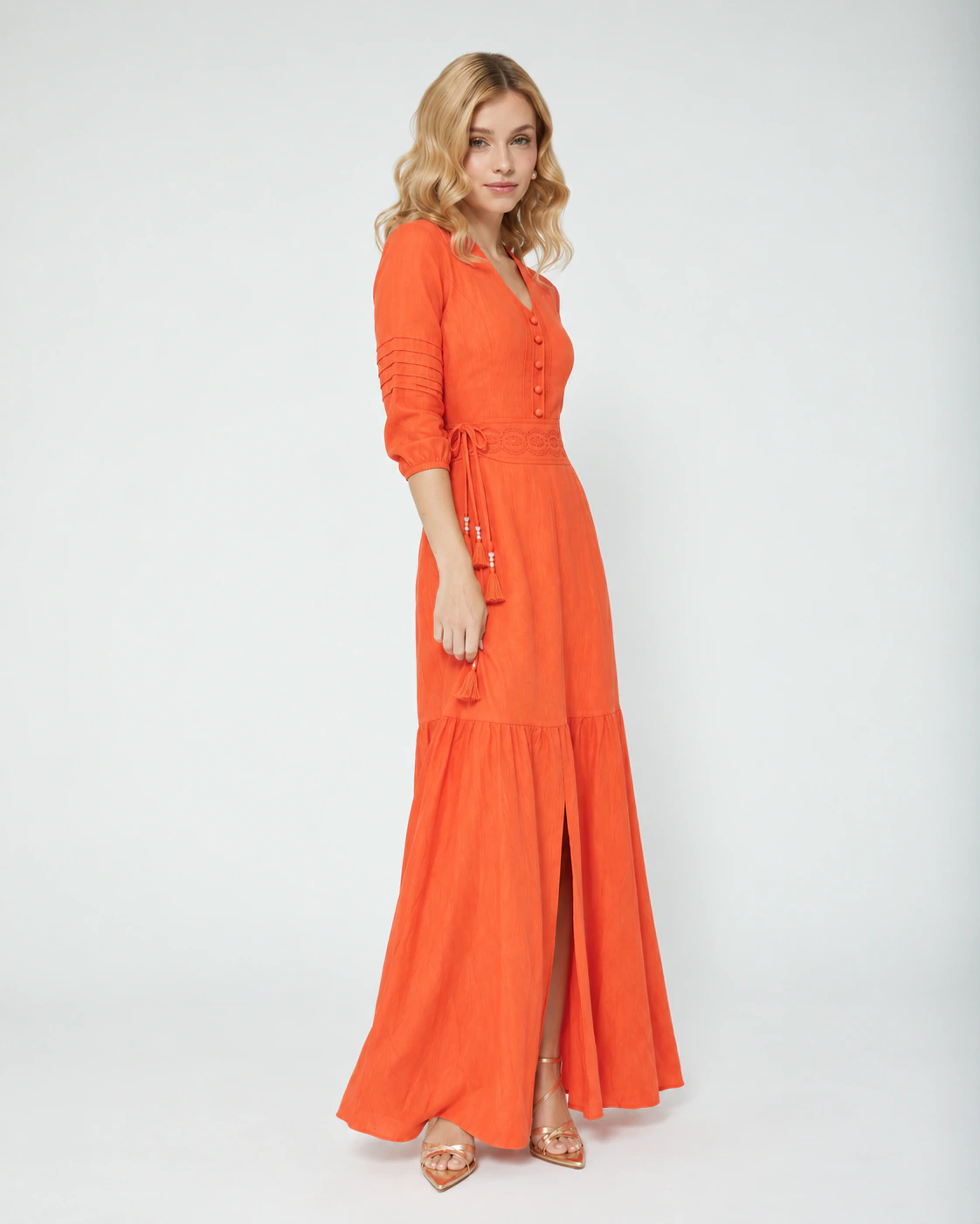 Vestido largo Flor De Piel – vista 5